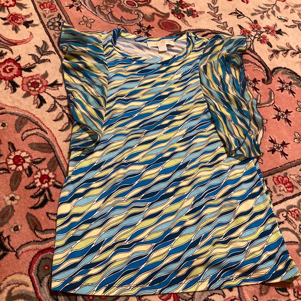 Michael Kors flutter sleeve top